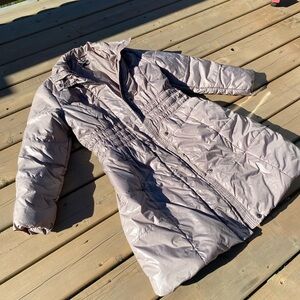 Harve Benard Women's Light Brown Puffer Jacket